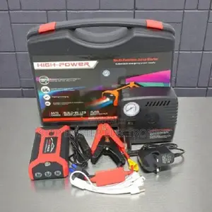 Large Capacity 99800mah Car Jump Starter With Air Compressor Pump