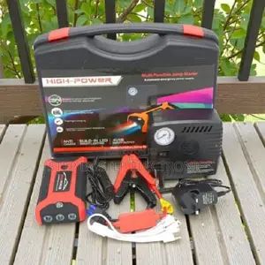 Best Performance 99800mah Car Jump Starter Air Compressor Pump