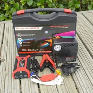 High Durability 99800mah Car Jump Starter Air Compressor Pump