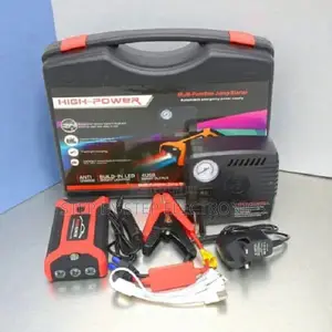 Top Quality High Power 99800mah Jump Starter Air Compressor Pump