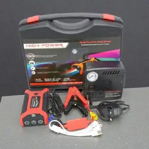 Maintenance-Free 99800mah Car Jump Starter With Tire Inflator