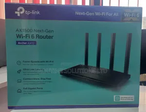 Tp-Link Ax1500 Next-Gen Wifi 6 Router Archer Ax12