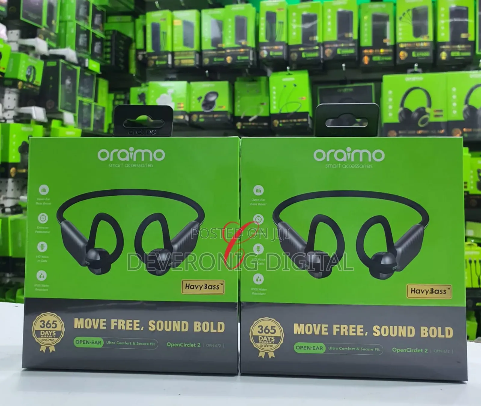 Oraimo Opencirclet 2 Opn-672 Ultra Comfort Secure Fit Open Ear