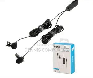 Boya By-m1dm Dual Omnidirectional Lavalier Microphone