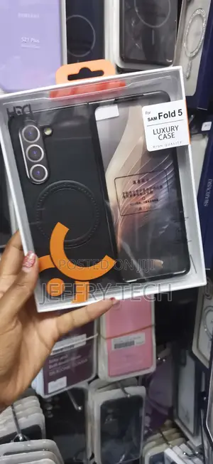 Makavo Magnetic Compatible HDD Samsung Galaxy Z Fold 5 Case