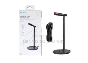 Boya by-Gm18c Desktop Cardiod Gooseneck Microphone