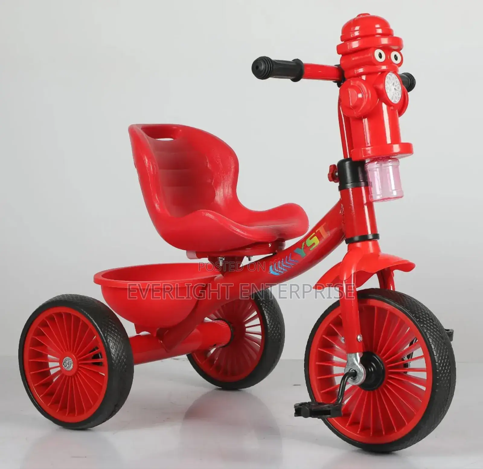 Tri Cycle With Bubble Machine