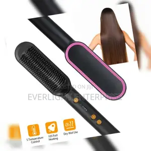 Electric Hair Straightener Comb