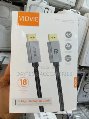 Vidvie Hd04-2 Braided Displayport Cable