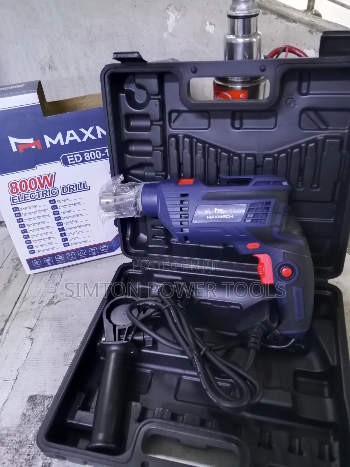 800watts Electric Drill Maxmech