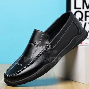 Men’S Shoes Loafers Microfiber Leather Official Casual Slip on Brown