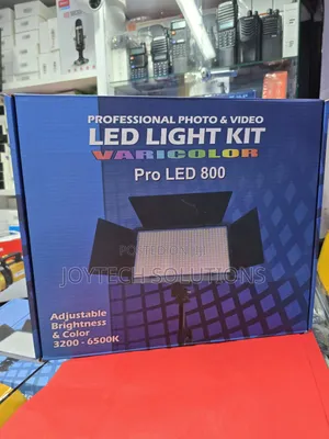 Pro Led 800 (Often Referred To As The Led-800 Video Light)+Tripodstand