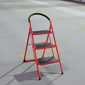 Portable Non Slip Surface Safe Structure 3 Step Ladder Stepladder