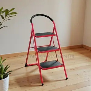 Portable Aluminum General Household Use 3 Step Ladder Stepladder