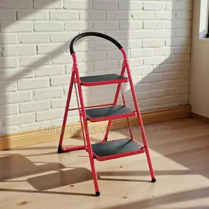 Aluminum Non Slip Surface Safe and Sturdy 3 Step Ladder Stepladder