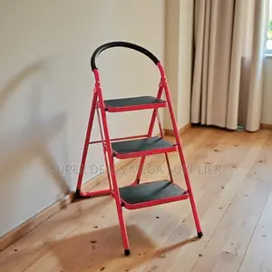 Heavy Duty Aluminum Workshop and Home 3 Step Ladder Stepladder
