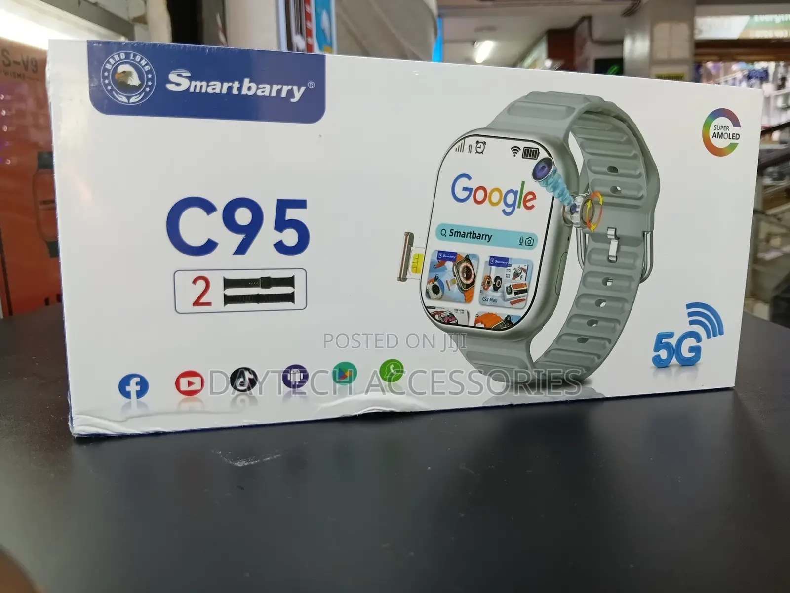 This Is a Smartbarry C95 5g Android Smartwatch.