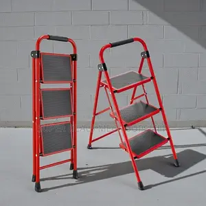 Portable Aluminum Stylish Modern Appearance 3 Step Ladder Stepladder