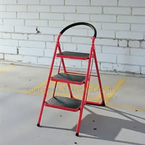 Portable Aluminum Durable Quality Home Use 3 Step Ladder Stepladder
