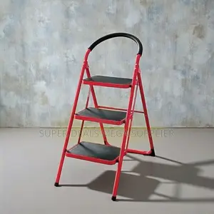 Portable Aluminum High Durability Domestic 3 Step Ladder Stepladder