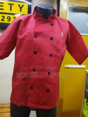 Tetrex Red Chef Coat