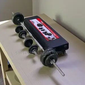Cast Iron 50kg Adjustable Dumbbell Weight Set With Casing