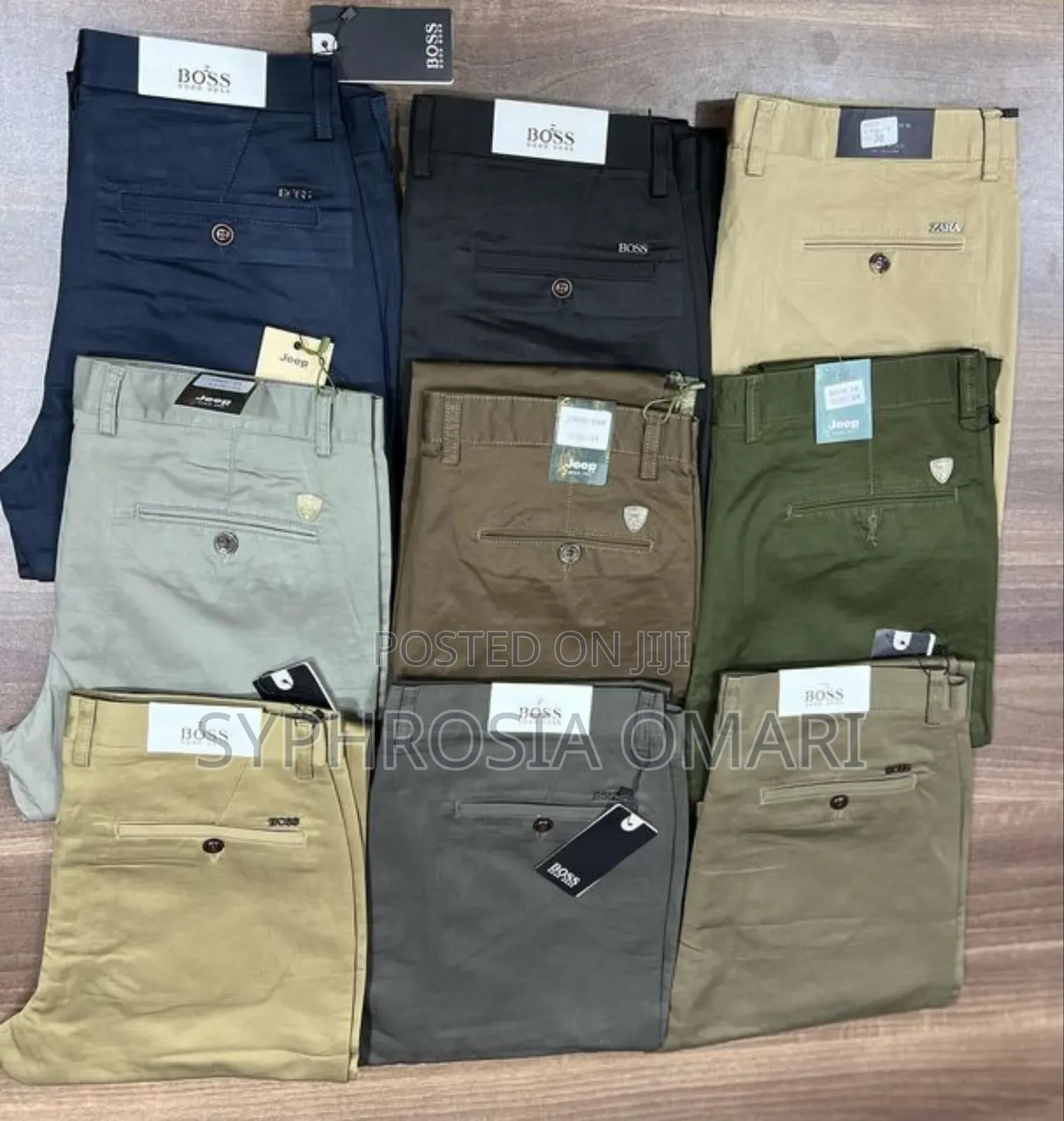 Men Soft Khaki
