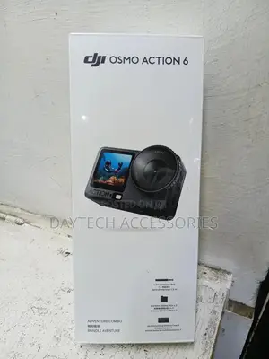 This Is the Dji Osmo Action 6 Adventure Combo Action Camera.
