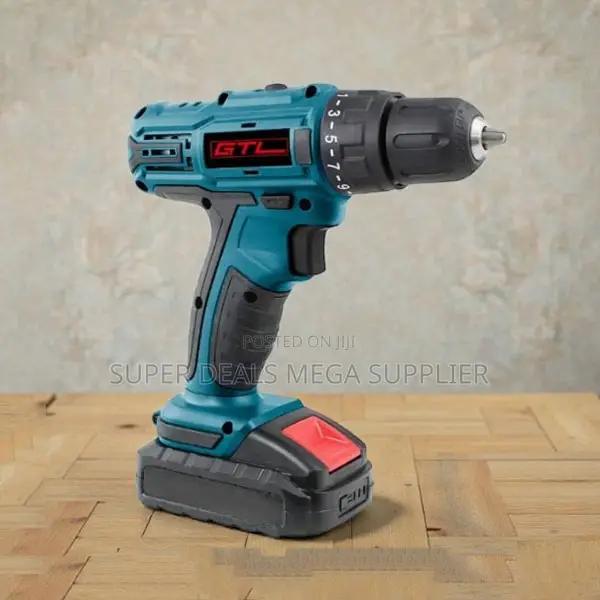 Longer Lasting Brushless Professional Cordless Drill With Impact Mode