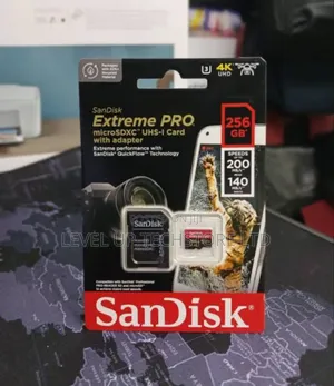 Sandisk 256gb Extreme Pro Sd Card