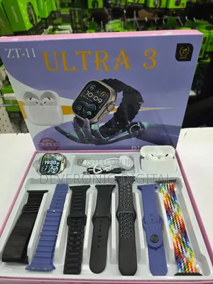 Smart Watch With 7 Straps + Free Pods* That *Makes and Receives Calls