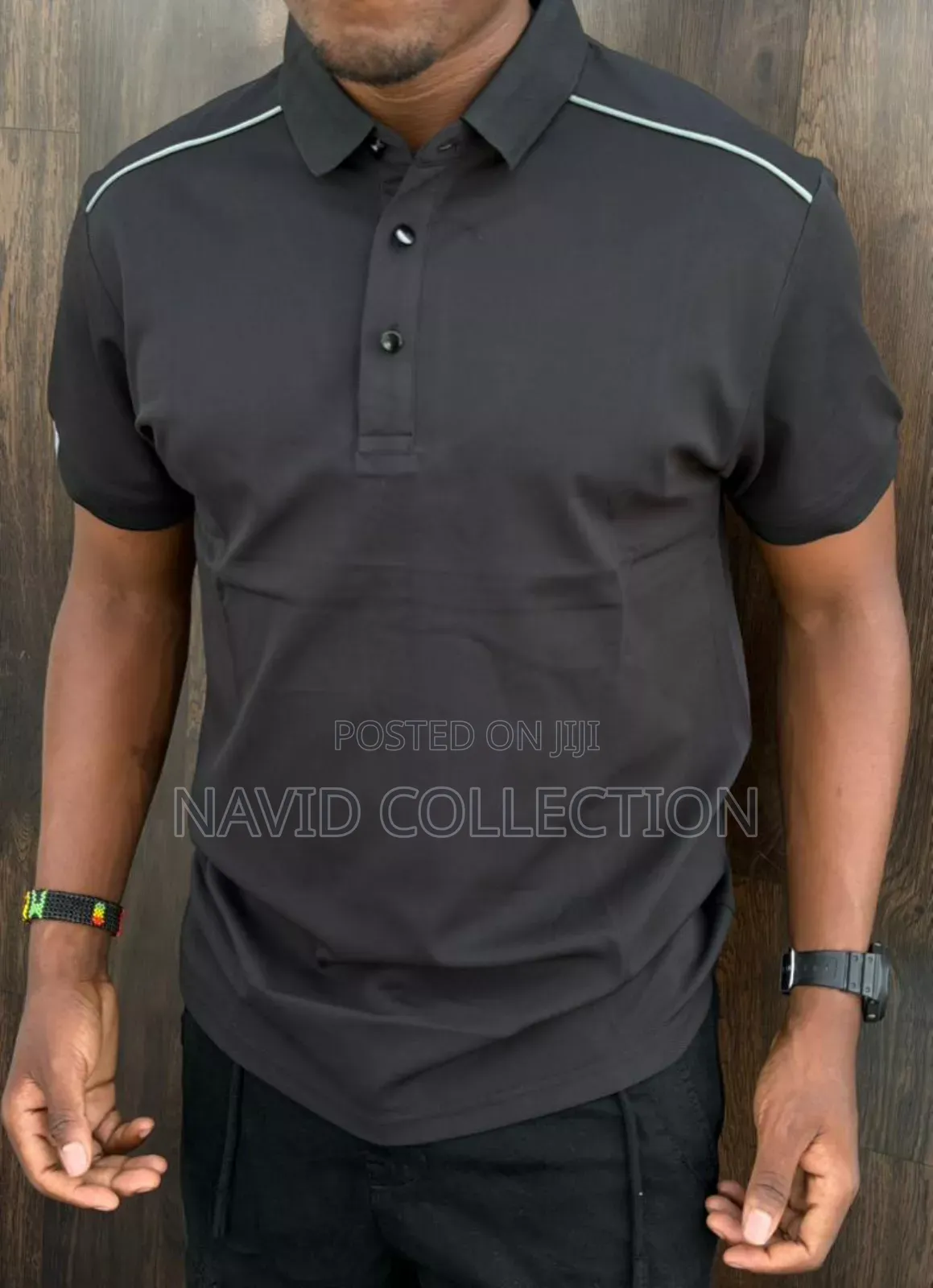 Black/White Polo