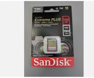 Sandisk 128gb 190mb/S Sd Extreme
