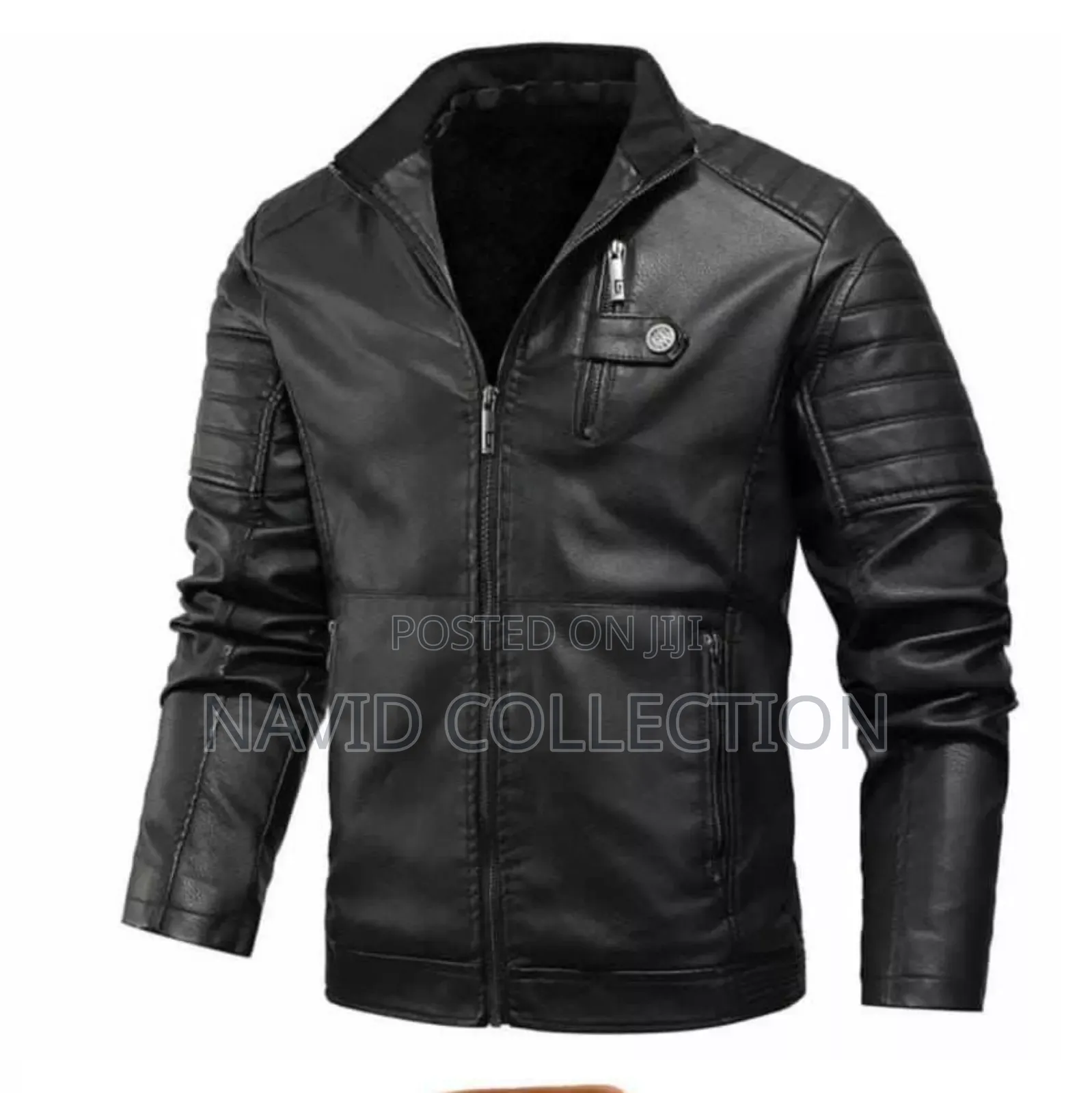 Black Warm Leather Jacket
