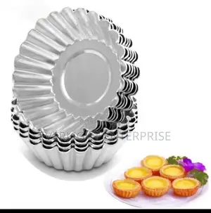 10 PCS Reusable Stainless Steel Cupcake