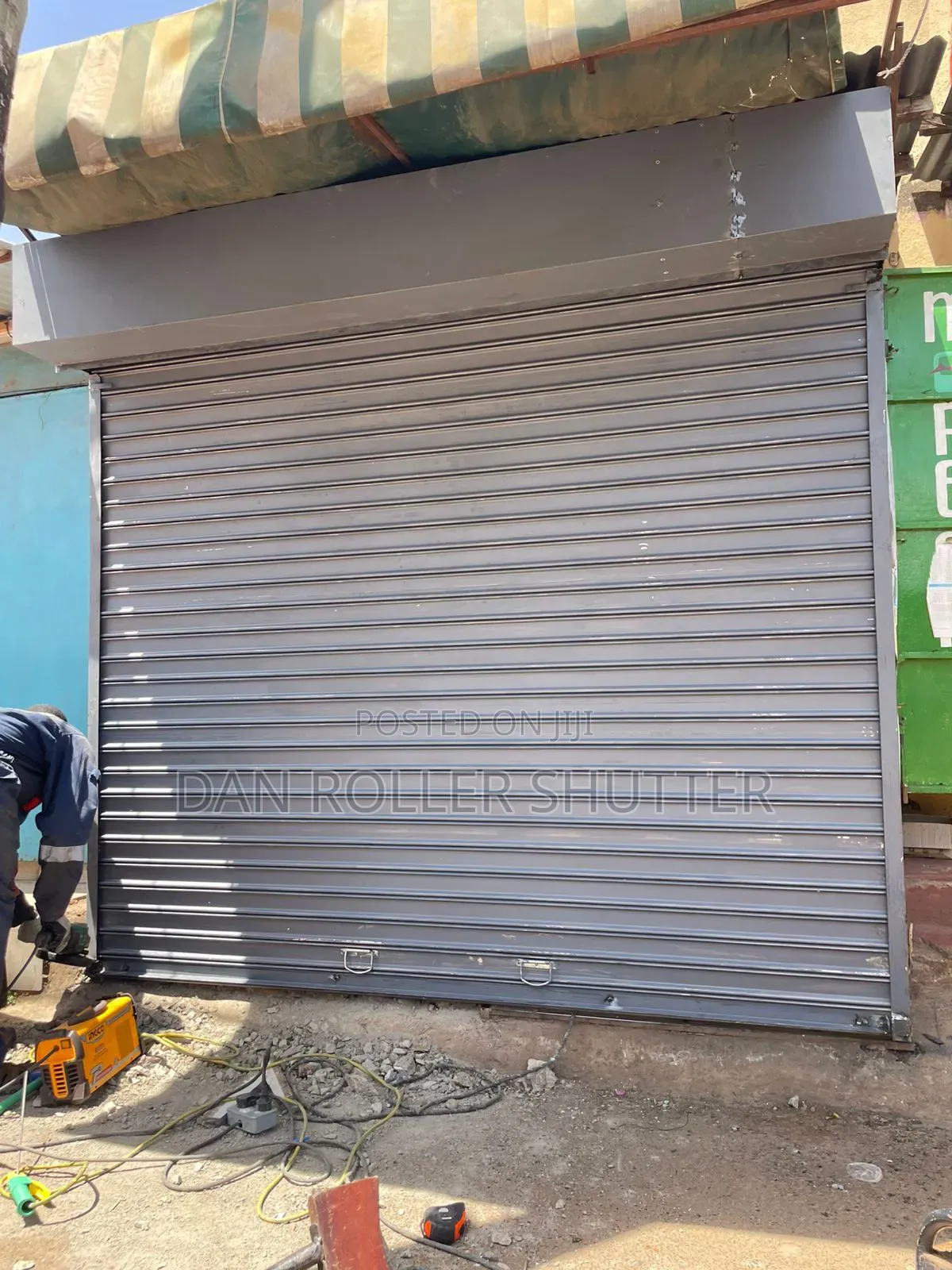 Powder-Coated Manual Roller Shutter