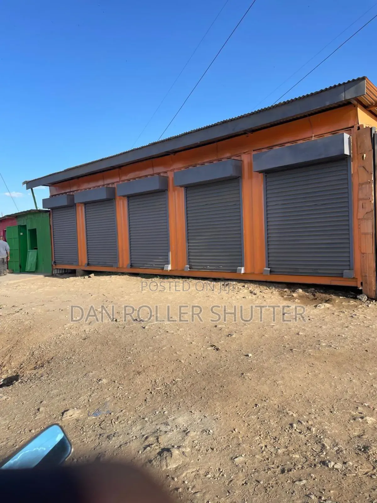 Manual Roller Shutter With Lock