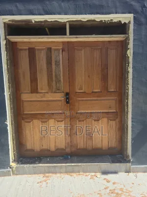 Mahogany Double Door