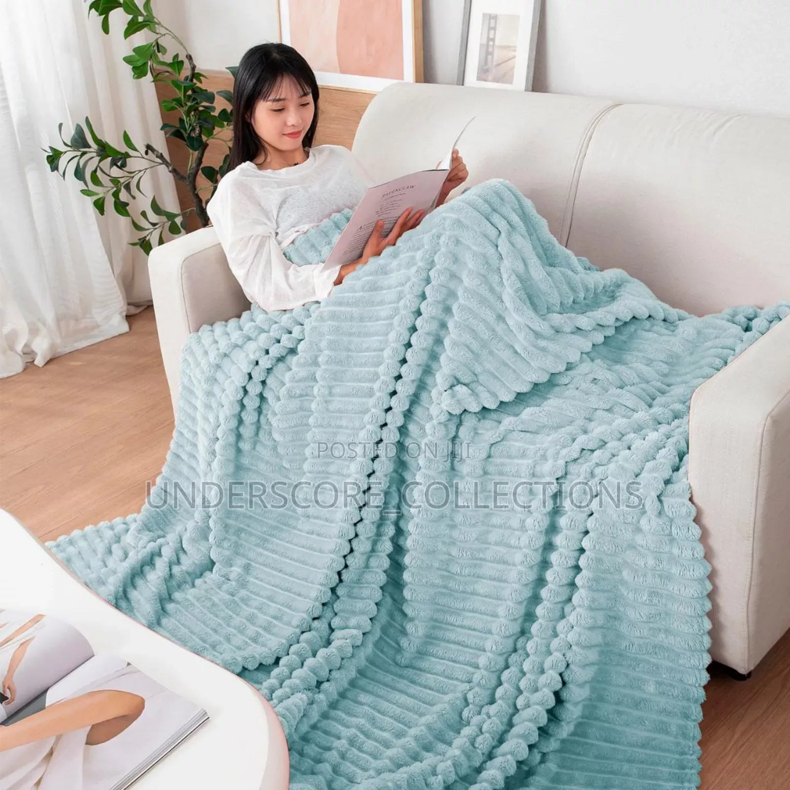 Heavy Warm Fleece Throw Blankets
