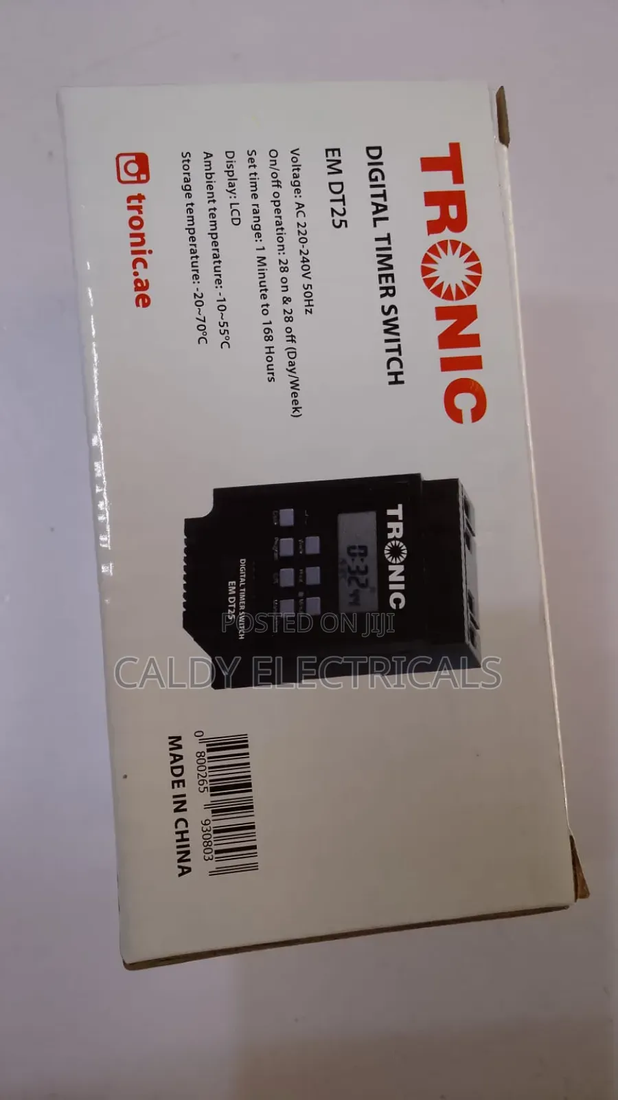 Tronic Em Dt25 Digital Timer Switch
