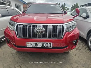 Toyota Land Cruiser Prado 2019 Red