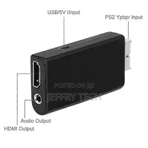 Mini Ps2 to Hdmi Box Audio Video Digital Converter Adapter
