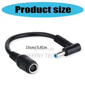 Laptop Power Supply Adapter Connectors Converters Cable for Female 7.4