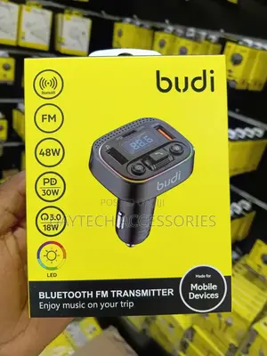 Budi Car Fm Transmitter Modulator With Bluetooth