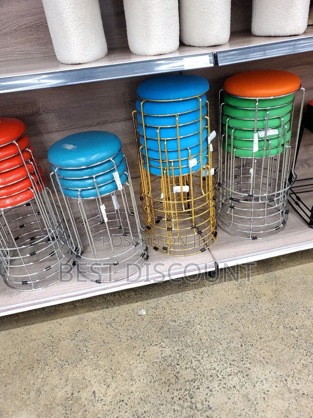 Multicolored Stools