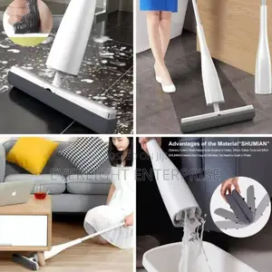 Shuman Sponge Self Squeezing Roller Mop