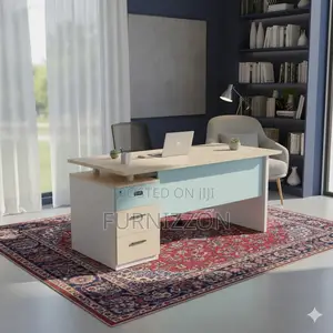 Smart 1.4 Meter Office Table With Wide Desktop