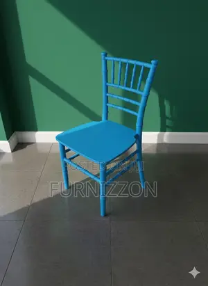 Kids Blue Chiavari Chair For Parties