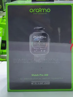 Oraimo Watch Pro Am Osw-811h 1.85′′ Amoled Ip68 Smart Watch