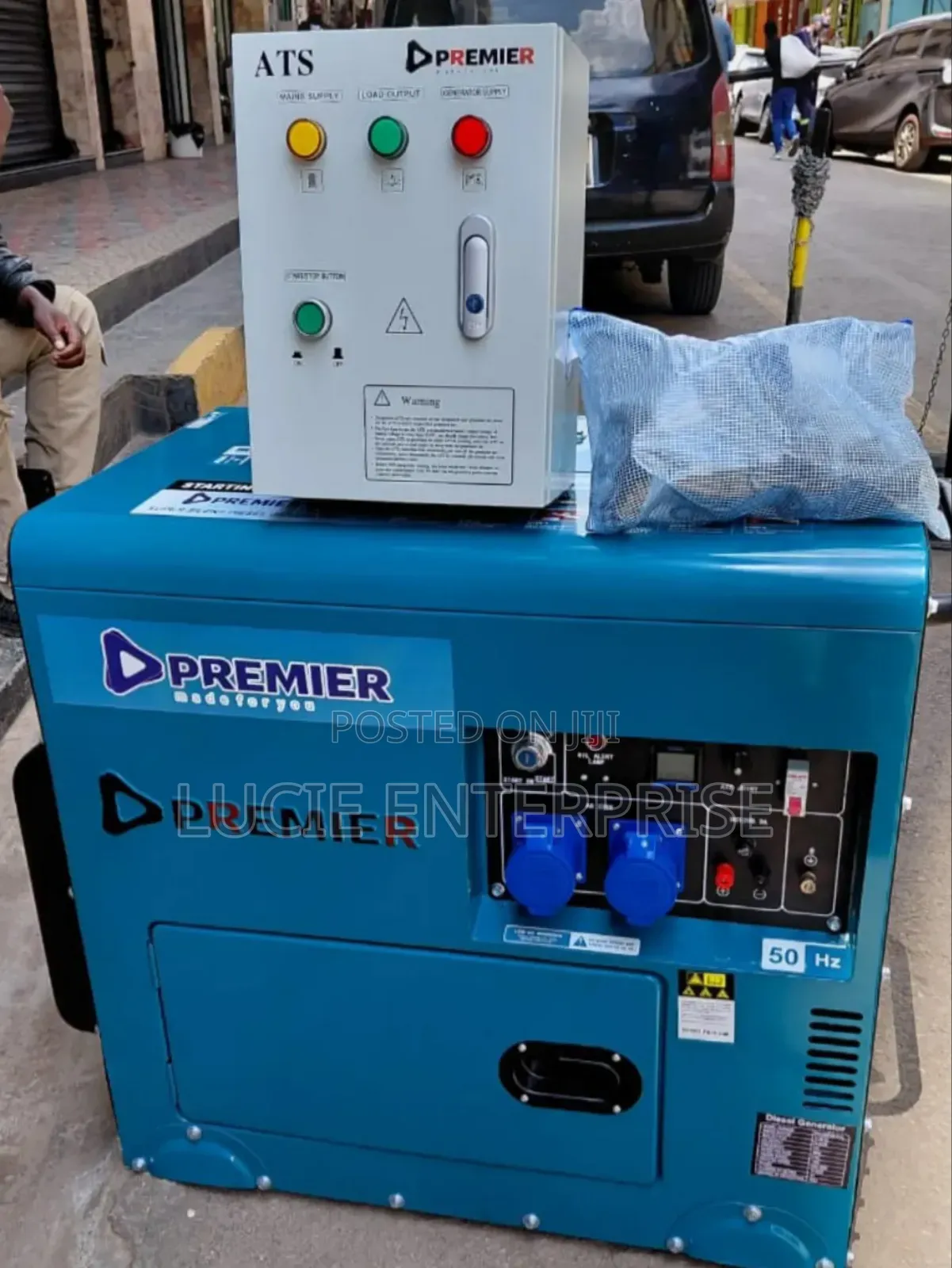 Premier Silent Diesel Generator 15kva With Ats